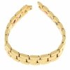 BRACELET GOLD CELEBRITY STAINLESS STEEL